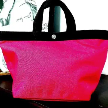 새상품급 에르베샤 펠리에 보트형 토트백 쇼킹 핑크