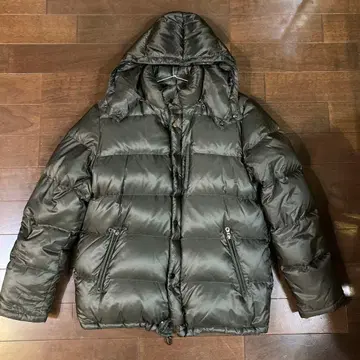 MUJI 다운 자켓 올리브 그린