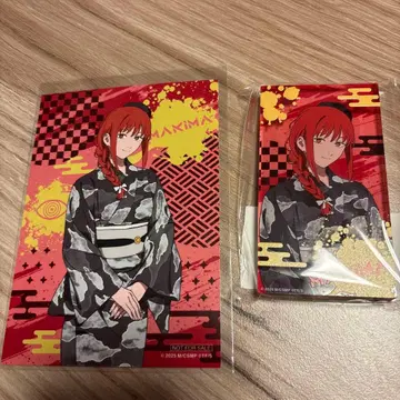 체인소 맨 레제 편 팝업 오사카 룰렛 B상 마키마 아크릴 블록