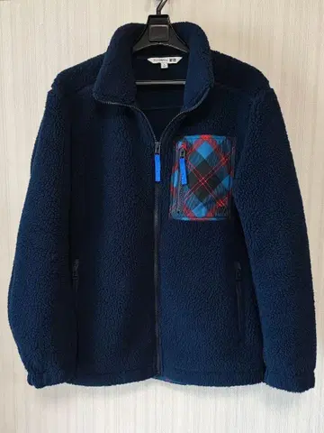 유니클로 JW ANDERSON 플리스 자켓 S 네이비 남녀 공용