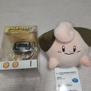 쿠린리네 봉제 인형과 암 키링 세트