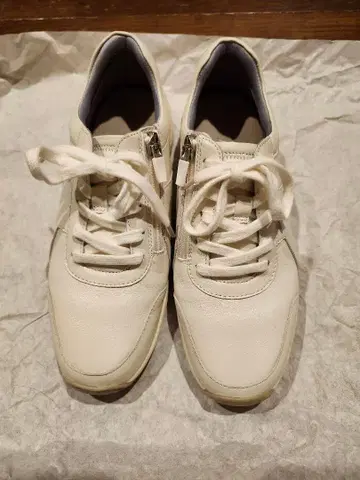 할메크 쉽 (천연 가죽) 발수 스니커즈 23.5cm