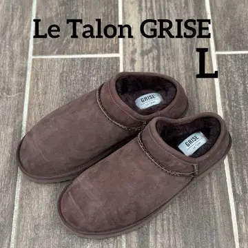 르 타론 무스탕 슬립온 L 사이즈 브라운 새상품