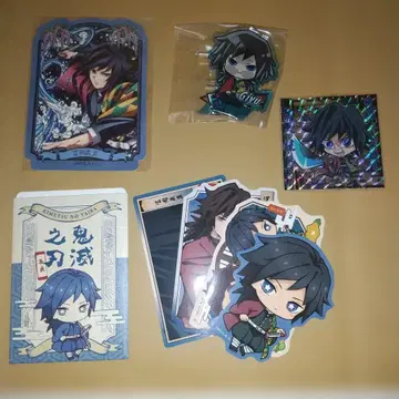 귀멸의 칼날 토미오카 기유 아크릴 스탠드 스티커 전 집중전 외