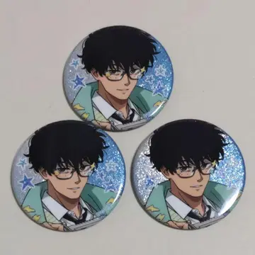 나츠키 x 3 사카모토 데이즈 캔뱃지 데코라 모디 글리터