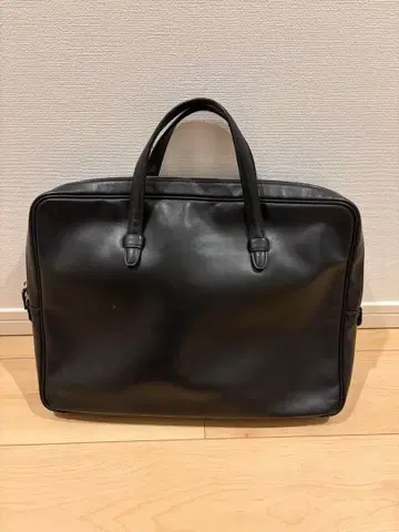 agnes b. 에네스베 비즈니스 백 브리프 케이스 블랙