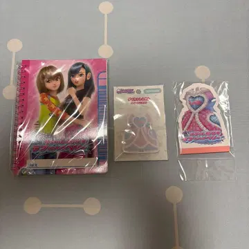 러브베리 링 노트 메모 떡메모지 3종 세트