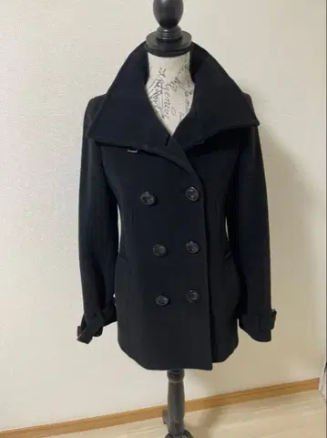 프라지르 하프 코트 블랙 M 사이즈