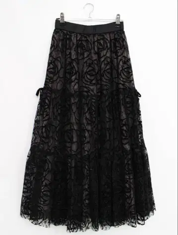 Herlipto 샤샤 스커트 로즈 블랙
