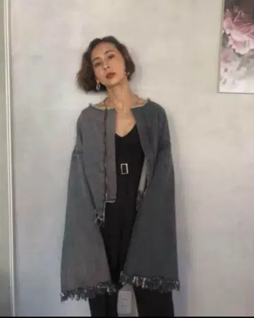 Ameri 리메이크 라이크 오버 재킷 디자인 데님