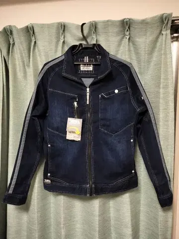 도라이치 데님 긴팔 블루종 8990-124 LL 4 네이비