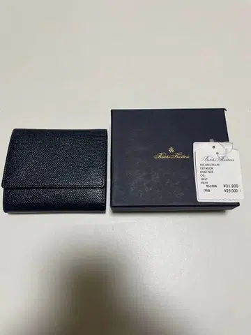 Brooks Brothers 브룩스브라더스 지갑 네이비 일본제