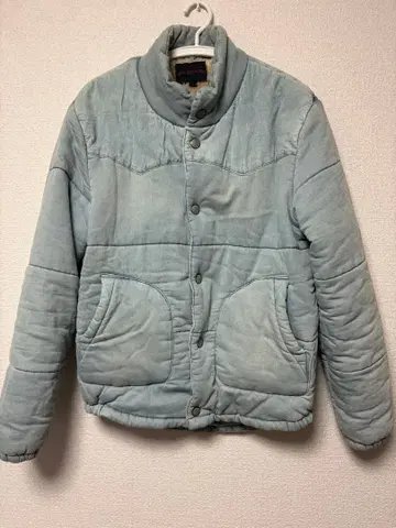 ANTI BALLISTIC 데님 다운 자켓 M 사이즈 남성용 아우터