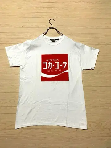 코카콜라 로고 남성용 T셔츠 L 사이즈