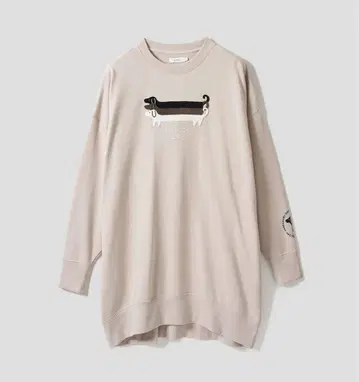 그라니프 나카스기루이누 쭈리 맨투맨 원피스