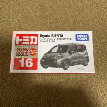 No.16 도요타 시엔타 초회 특별 사양 미개봉 새상품 절판 1대