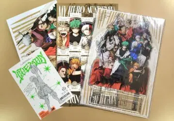 나의 히어로 아카데미아 점프 기가 AUTUMN 부록 4종 세트