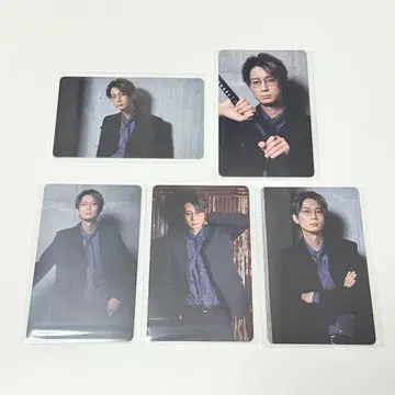 에구치 타쿠야 포토 카드 5점 아라타마 페스