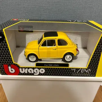 Burago Fiat 500F (1965) 1/24