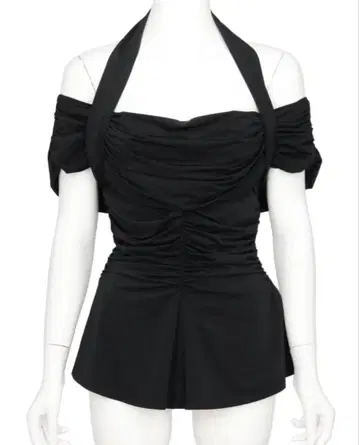 FETICO 미사용 새상품 스트레치 저리 오프숄더 상의