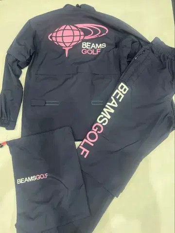 빔즈 골프 우비 상하의 세트 네이비