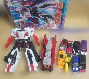 폭상전대 분붐저 DX 로봇 & 분붐카 시리즈 세트