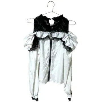 MA*RS 마즈 MARS 어깨 트임 프릴 슬라이더 블라우스 프릴 긴팔