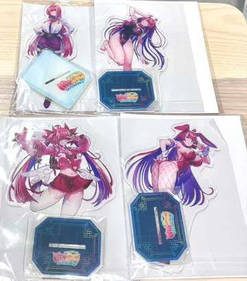 코나미 프리미엄 복권 미츠모토 다이아 아크릴 스탠드 4종