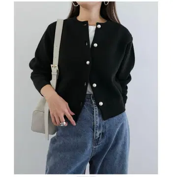 andme 긴팔 니트 가디건 L