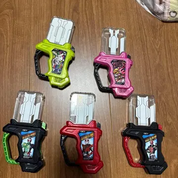 가면라이더 에그제이드 가샤트 5개 세트