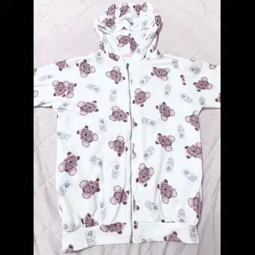 새상품 Princess Melody 프리메로 후드티 곰 귀 서브컬쳐 지뢰