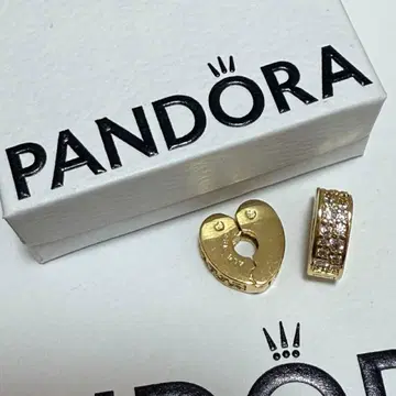 PANDORA 하트 클립 참