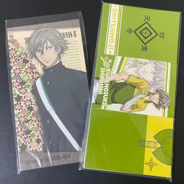 테니스의 왕자님 테니프리 시라이시 쿠라노스케 시텐호지 메모장 세트