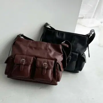 archives 4P 숄더백 블랙