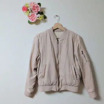 사유 있음 Les poir 베이지 점퍼 [ L ]