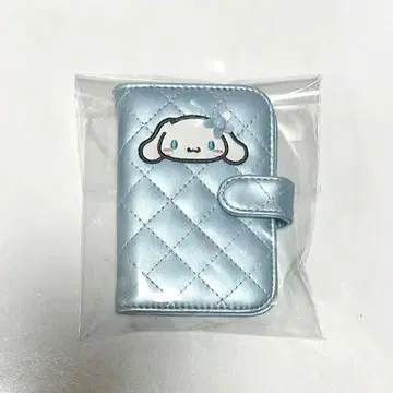 산리오 시나모롤 미니 퀼트 카드 케이스 카드 파일 트레이딩 카드 케이스