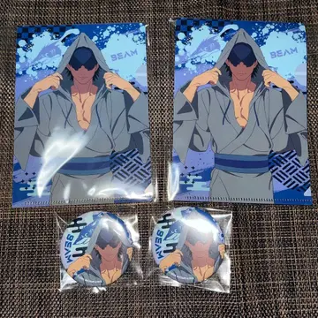 체인소 맨 OMATSURI 캔뱃지 클리어 파일 빔