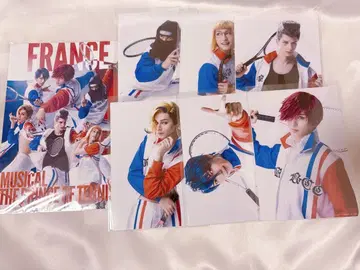 신 테니뮤 서스테 오리지널 브로마이드 팀 세트 프랑스 대표