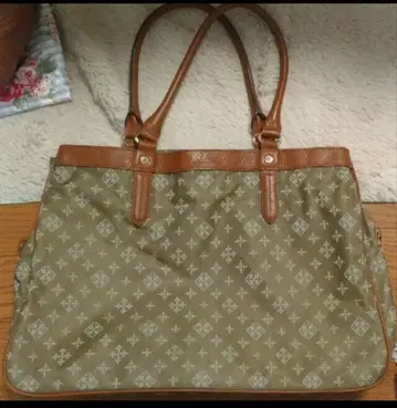 러셋 숄더 토트백 골드 베이지 Russet 모노그램