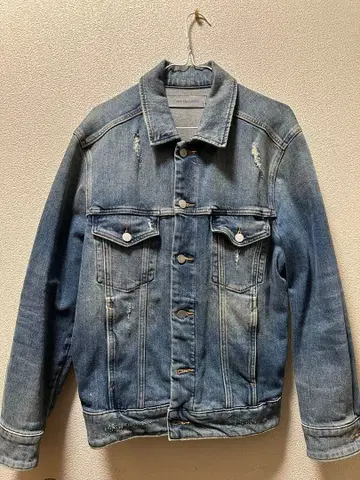 캘빈 클라인 진스 라이트 블루 데님 자켓 S