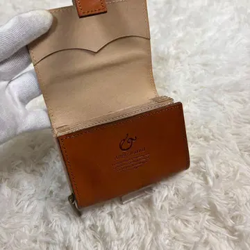 Ampersand 브라운 3단 폴더형 지갑