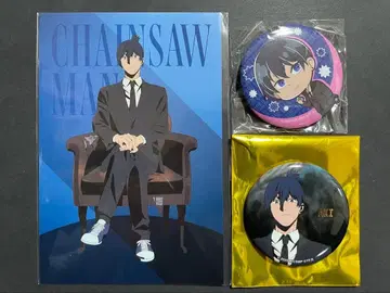 체인소 맨 캔뱃지 & 엽서 세트 하야카와 아키