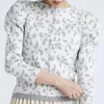 꽃무늬 자카드 가디건 CELFORD