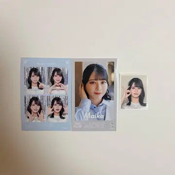 이코럽 사사키 마이카 4컷 ID 사진 미니 사진