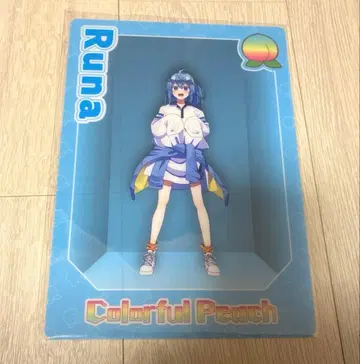 컬러풀 피치 루나 책받침