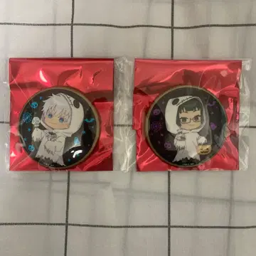 주술회전 말큐브 글리터 캔뱃지 할로윈 ver 고죠 사토루 젠인 마키