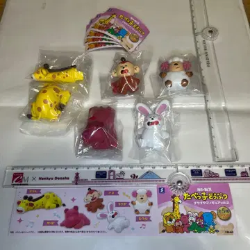 가챠의 타베코 동물 스야스야 피규어 vol.2 전 5체 컴프 세트