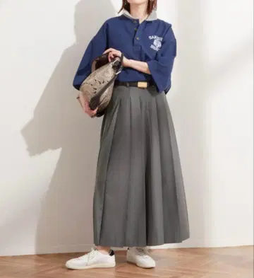 레사쥬에서 구매한 롱 플리츠 스커트