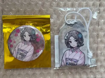 걸즈 밴드 클라이 최애 여행 교토 일본 의류 에비즈카 토모 캔뱃지 부적