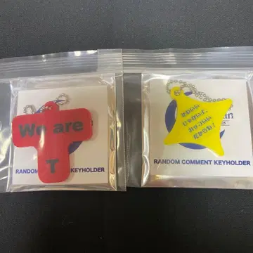 동방신기 랜덤 댓글 키링 Bigeastrain 2개 세트